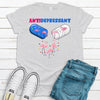 Flamingoes Antidepressant , Premium Soft Tee, Plus Sizes 3x, 4x Available, Flamingo Lover, Pink Flamingo