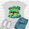 I'd Rather Be Camping, Cute Camping Shirt,  Premium Cotton Unisex Tee, Plus Size 2x, 3x, 4x Available, Retro Camping Shirt,