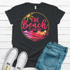 The Beach Is Calling And I Must Go, Premium Cotton Tee , Soft Tee Shirt, Plus Sizes 2x, 3x, 4x Available, Vacation Shirt, Beach Shirt