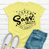 Throw Sass Around Like Confetti, Super Sassy Shirt, Fun Sassy Gift, Design, Premium Cotton Tee , Soft Shirts, Plus Size 2x, 3x, 4x Available