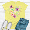 Mother's Day Gift, Mom Gift, Flower Mom GIft, Floral Heart, Premium Soft Unisex Tee, Plus Size 2x, 3x, 4x Available