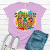 Summer Vibes, Sunglasses, Beach Scene,  Premium Soft Shirt, 2x, 3x, 4x, Plus Sizes Available, Summer Time Beach Scene, Vacation Tee Shirt