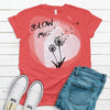 Blow Me, Dandelion Tee Shirt, Funny Summer Shirt, Premium Soft Shirt, Plus Sizes 2x, 3x, 4x Available, Spring And Summer Shirt