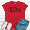 Simple Merry Christmas, Cute Script, Christmas Tee Shirt, Premium Soft Shirt, Plus Sizes Available 2x, 3x, 4x,