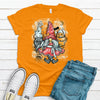 Halloween Tee, Super Cute Trick Or Treat Gnome, Witch Gnome,  Premium Cotton Unisex, Plus Size 2x, 3x, 4x Available