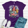 Halloween Tee, Super Cute Trick Or Treat Gnome, Witch Gnome,  Premium Cotton Unisex, Plus Size 2x, 3x, 4x Available