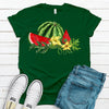 Beautiful Watermelon, Summer Melon Shirt, One In A Melon, Premium Soft Tee Shirt, Plus Sizes Available 2x, 3x, 4x, Unique Design