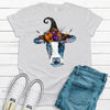 Super Cute Cow In Halloween Witch Hat, Halloween Tee Shirt,  Premium Soft Shirt, Plus Sizes Available 2x, 3x, 4x,