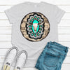 Unusual Turquoise With Steer Skull, Western Look Shirt, Cowboy, Premium Soft Shirt, 2x, 3x, 4x, Plus Sizes Available