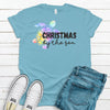 Christmas By The Sea, Tropical Christmas, Premium Unisex Soft Tee Shirt, Plus Size Available 2x, 3x 4x