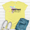 Christmas By The Sea, Tropical Christmas, Premium Unisex Soft Tee Shirt, Plus Size Available 2x, 3x 4x