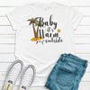 Christmas Shirt, Beach Christmas, Baby It's Warm Outside, Tropical Christmas, Premium Soft Unisex Shirt, Plus Size Available 2x, 3x 4x