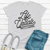 Life Update, Still A Mess, Life Is Messy, Chaotic Life, Premium Cotton Unisex Tee, Plus Size 2x, 3x, 4x Available