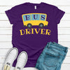 Super Cute Bus Driver, Bus Driver Gift, Bus Driver Shirt, Premium Cotton Unisex Tee, Plus Size 2x, 3x, 4x Available