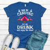 Take Me Camping Get Me Drunk And Enjoy The Show, Drinking Flamingo Shirt, Premium Cotton Unisex Tee, Plus Size 2x, 3x, 4x, Funny Camping