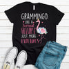 Grammingo Like A Normal Grandma Just More Fabulous, Grandma Gift, Premium Soft Tee, Plus Sizes 3x, 4x Available, Flamingo Lover Gift