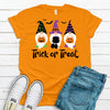 Halloween Trick Or Treat Gnomes, Super Cute Gnomes, Premium Cotton Unisex, Plus Size 2x, 3x, 4x Available