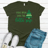 Christmas Shirt,Looks Great Little Full Lotta Sap, Christmas Tree, Funny Holiday, Premium Unisex Tee, Plus Size 2x, 3x, 4x Available