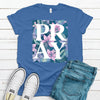 Beautiful Floral Pray Shirt, Christian Tee Shirt, Premium Soft Unisex Tee, Plus Size 2x, 3x, 4x Available