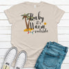 Christmas Shirt, Beach Christmas, Baby It's Warm Outside, Tropical Christmas, Premium Soft Unisex Shirt, Plus Size Available 2x, 3x 4x