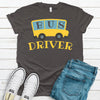 Super Cute Bus Driver, Bus Driver Gift, Bus Driver Shirt, Premium Cotton Unisex Tee, Plus Size 2x, 3x, 4x Available