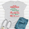 Maybe Christmas Doesn't Come From A Store, Christmas Quote Premium Cotton Unisex Tee, Size 2x, 3x, 4x Plus Size Available