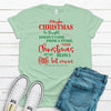 Maybe Christmas Doesn't Come From A Store, Christmas Quote Premium Unisex Tee, Size 2x, 3x, 4x Plus Size Available