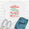 Maybe Christmas Doesn't Come From A Store, Christmas Quote Premium Cotton Unisex Tee, Size 2x, 3x, 4x Plus Size Available