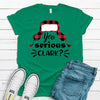 Christmas Shirt, You Serious Clark, Funny Christmas Shirt, Holiday Tee Shirt,  Premium Soft Unisex Tee, Plus Size 2x, 3x, 4x Available