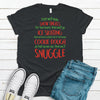 Snow Angels Ice Skating Cookie Dough Snuggle,  Christmas Shirt, Premium Unisex Tee, Plus Size 2x, 3x, 4x Available