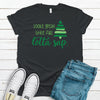 Christmas Shirt,Looks Great Little Full Lotta Sap, Christmas Tree, Funny Holiday, Premium Unisex Tee, Plus Size 2x, 3x, 4x Available