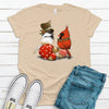 Christmas Shirt, Chickadee And Cardinal With Christmas Ornament, Holiday Tee Shirt, Premium Unisex Tee , Soft Tee Shirt, Plus Size Available