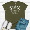 Stay; Your Story Is Not Over, Suicide Prevention Awareness, September, Premium Unisex Tee, Plus Size Available, Suicide Ribbon