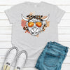 Pretty Fall Cow, Highland Cow, Premium Unisex Soft Shirt, Plus Sizes Available 2x Fall, 3x Fall, 4x Fall