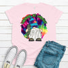 Hippie At Heart, Hippie Gnome, Tie Dye Gnome, Premium Unisex Soft Tee, Plus Sizes Available, 2x Hippie, 3x Hippie, 4x Hippie