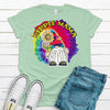 Hippie Mama, Hippie Gnome, Tie Dye Gnome, Premium Unisex Soft Tee, Plus Sizes Available, 2x Hippie, 3x Hippie, 4x Hippie