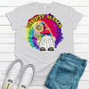 Hippie Mama, Hippie Gnome, Tie Dye Gnome, Premium Unisex Soft Tee, Plus Sizes Available, 2x Hippie, 3x Hippie, 4x Hippie