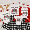 Rockin Around The Christmas Tree, Matching Family Tees, Holiday Tee, Premium Soft Tees, White Matching Shirts, Sizing Youth To 6x