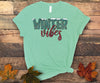 Winter Vibes, Super Cute Winter Shirt, Winter Lover, Premium Soft Tee, Plus Size Available, 2x Winter, 3x Winter, 4x Winter