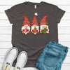 Cute Christmas Gnomes, Gnomes With Christmas Presents, Premium Soft Unisex Shirt, Plus Size Available 2x Holiday, 3x Holiday, 4x Holiday