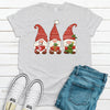 Cute Christmas Gnomes, Gnomes With Christmas Presents, Premium Soft Unisex Shirt, Plus Size Available 2x Holiday, 3x Holiday, 4x Holiday