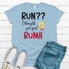 Run?? I Thought You Said Rum!!, Funny Drinking Shirt, BFF Shirt, Exercise, Premium Soft Unisex, Plus Size Available 2x Rum, 3x Rum, 4x Rum