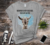 Whatever Floats Your Goat, Funny Goat Tee Shirt, Goat Lover, Premium Tee, Super Soft Unisex Tee Shirt, Plus Size Available 2x, 3x, 4x