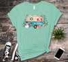 Cute Happy Holidays Winter Camper, Snowman Camping, Christmas  Camp, Premium Soft Tee, Plus Size Available, 2x Winter, 3x Winter, 4x Winter