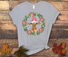 Christmas Goat Wreath, Santa Goat, Cute Goat Christmas, Premium Unisex Tee, 2x Goat, 3x Goat, 4x Goat, Plus Size Available