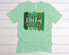 One Lucky Mama, Mom Shirt, Saint Patrick's Day Tee Shirt, Premium Cotton Unisex, Plus Sizes 2x, 3x, 4x Available