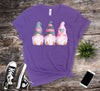 Three Cute Valentine Gnomes, Pink Gnomes, Valentine Shirt, Premium Soft Tee, 2x, 3x, 4x, Valentine Day Tee, Plus Sizes Available