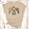 Desert Thunderbird, Retro Western Tee, Aztec Thunderbird, Premium Soft Unisex, Plus Size 2x, 3x, 4x Available