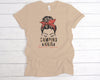 Camping Hair Don't Care, Messy Bun, Camp Tee, Camper Shirt, Premium Soft Unisex Tee, Plus Size 2x, 3x, 4x, Camping Shirt, Camp Life Shirt