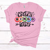 Bingo Shirt, Crazy Bingo Lady, Bingo Lover, Bingo Gift, Bingo Addict, Bingo Grandma, Bingo Mom, Premium Soft Unisex, Plus Size 2x, 3x, 4x